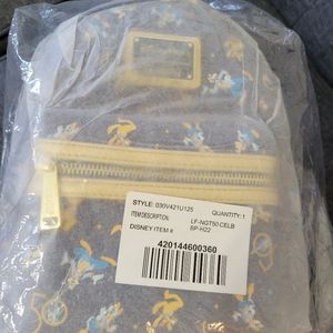 Loungefly 50th blue and gold